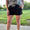 Linen drawstring shorts