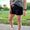 Linen drawstring shorts