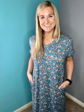 Load image into Gallery viewer, Floral maxi dress