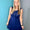 Estate Blue button detail midi dress